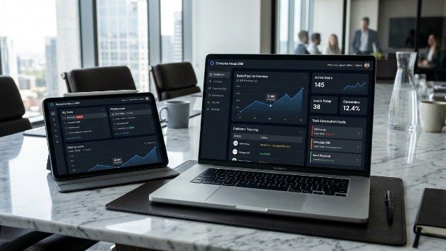 Custom Enterprise CRM Portals
